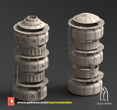 Phyrus II Forge Planet Silo - The Printable Dragon